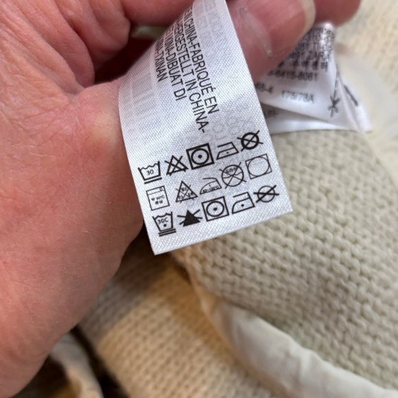 NWT Zara Cream Patchwork A-Line Skirt - Picture 9 of 9